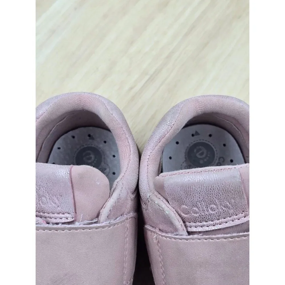 Colloky Infant Girls Walking Shoes Faux Leather  Sz 4